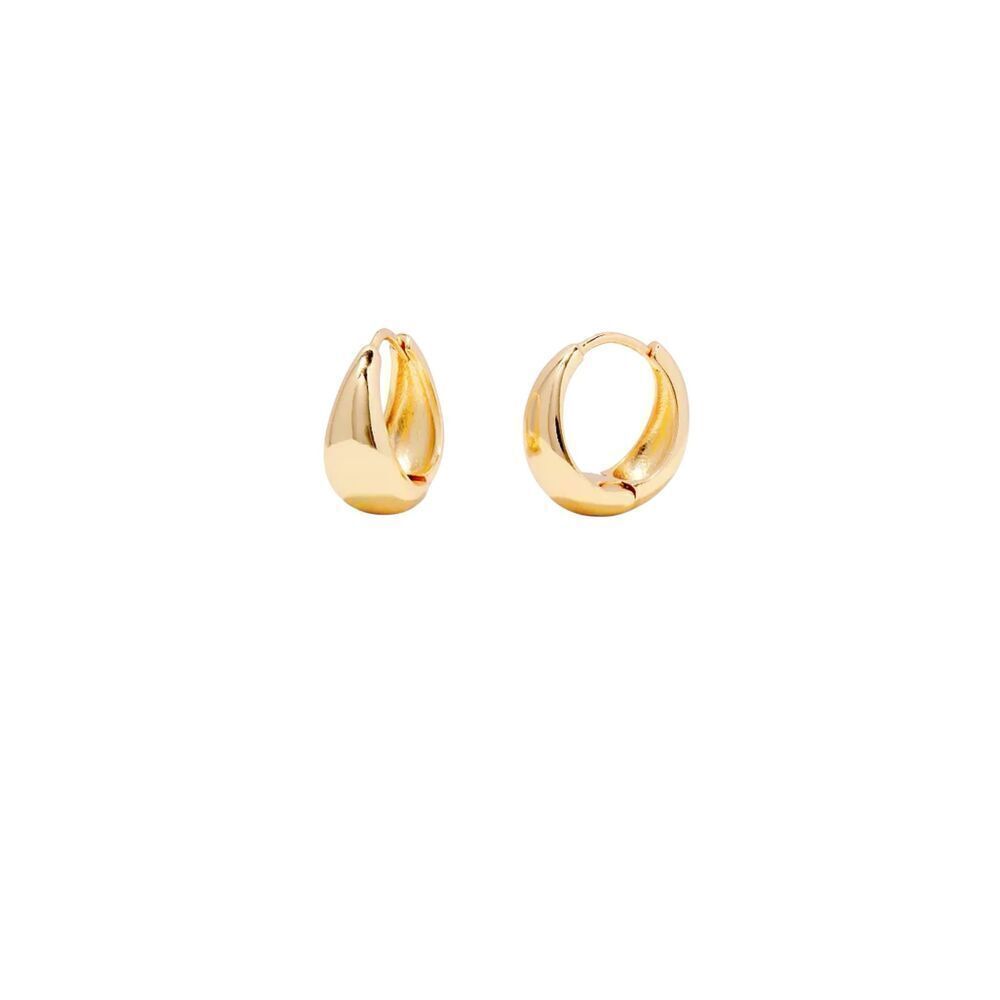 brook & york Aubrey "14k Gold" Vermeil Huggies